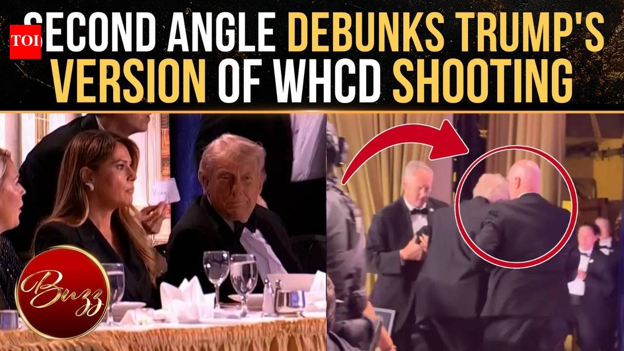 WHCD Shooting Twist: Second Angle Raises Doubts Over Trump's Version Of ...