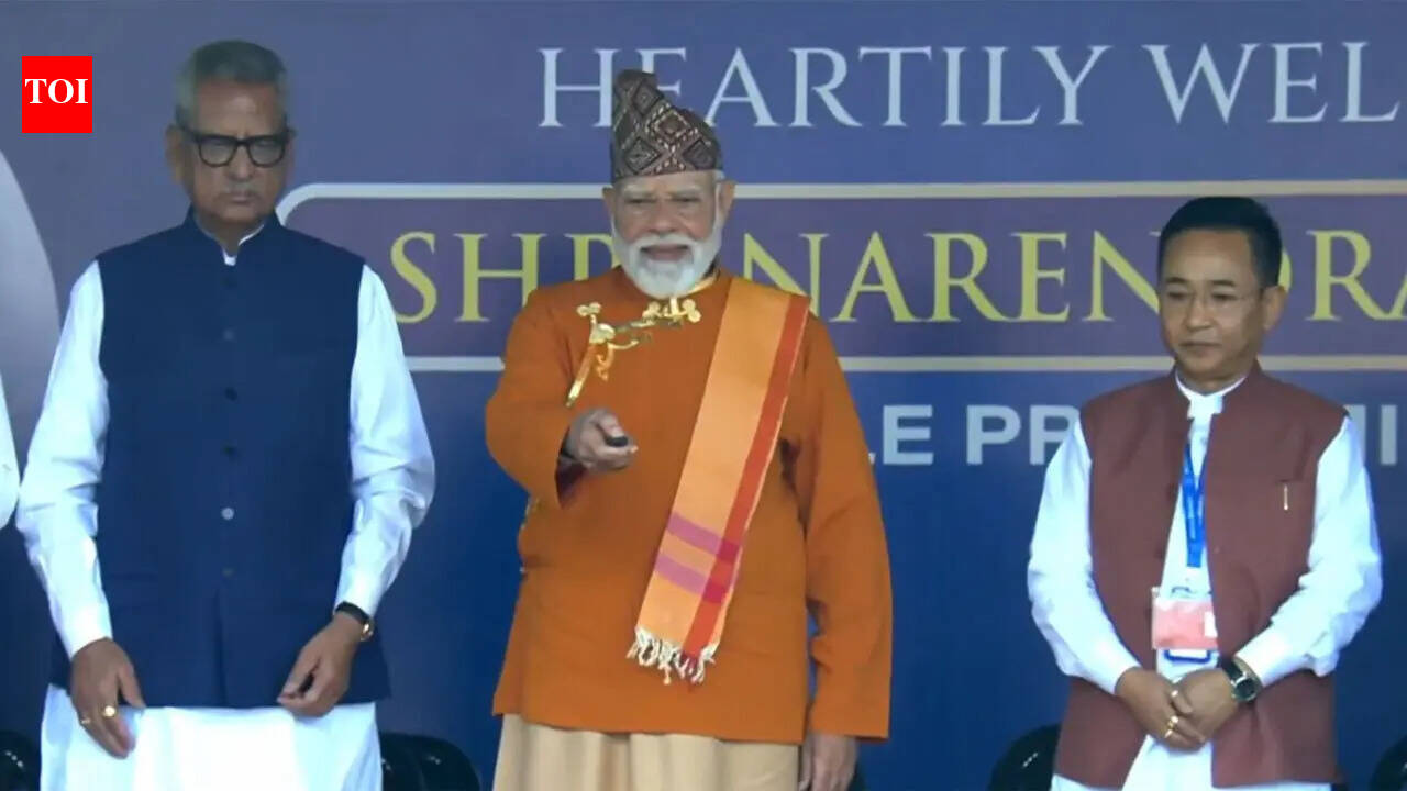 PM Modi inaugurates state-of-the-art indoor cricket academies across six Northeastern states - Watch