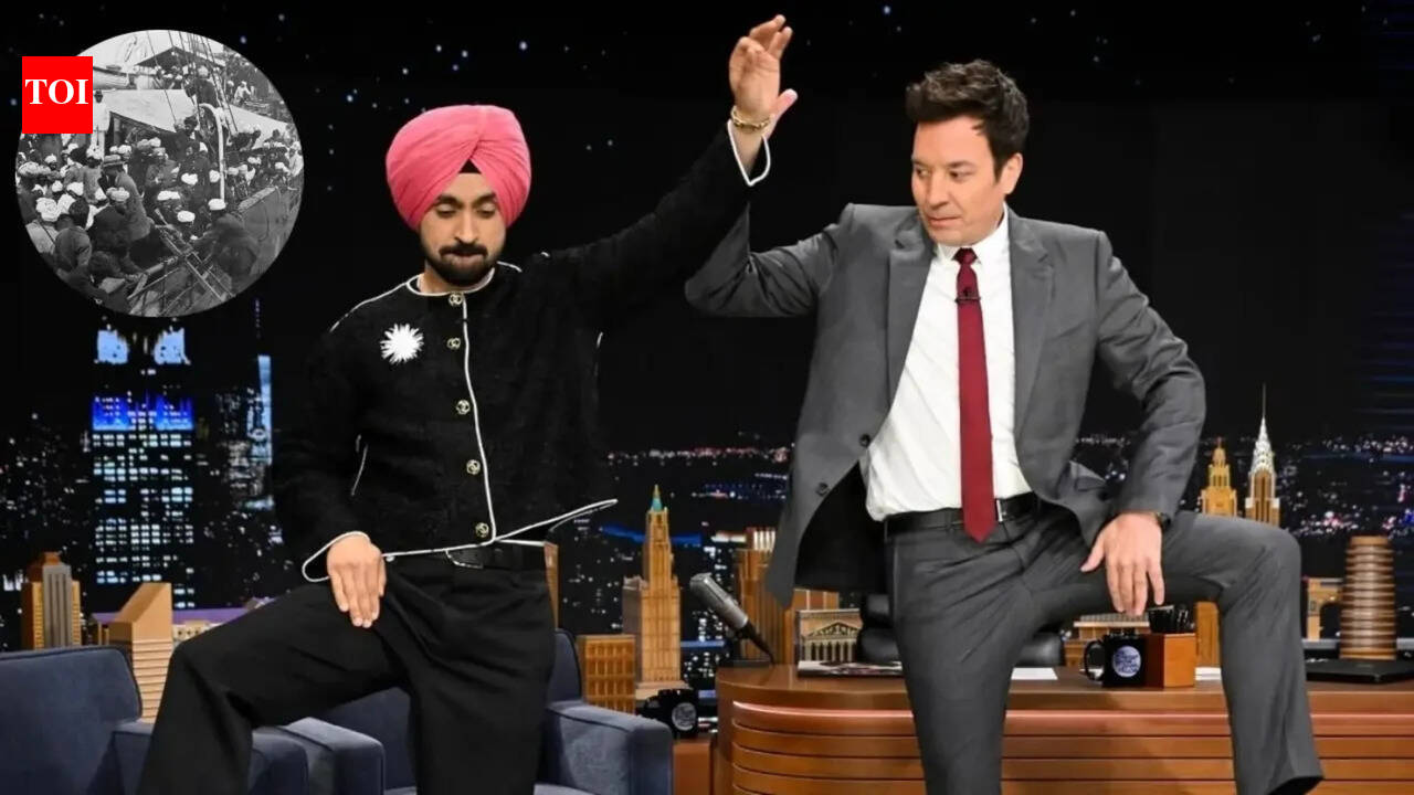 Diljit Dosanjh recalls Komagata Maru incident on ‘The Tonight Show’: ‘They didn’t let us in, now 55,000 cheer for us’