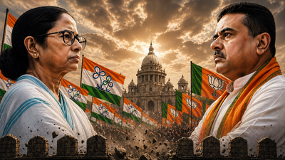West Bengal elections phase 2: In Didi's den, BJP tests the walls - what's  at stake | India News - The Times of India