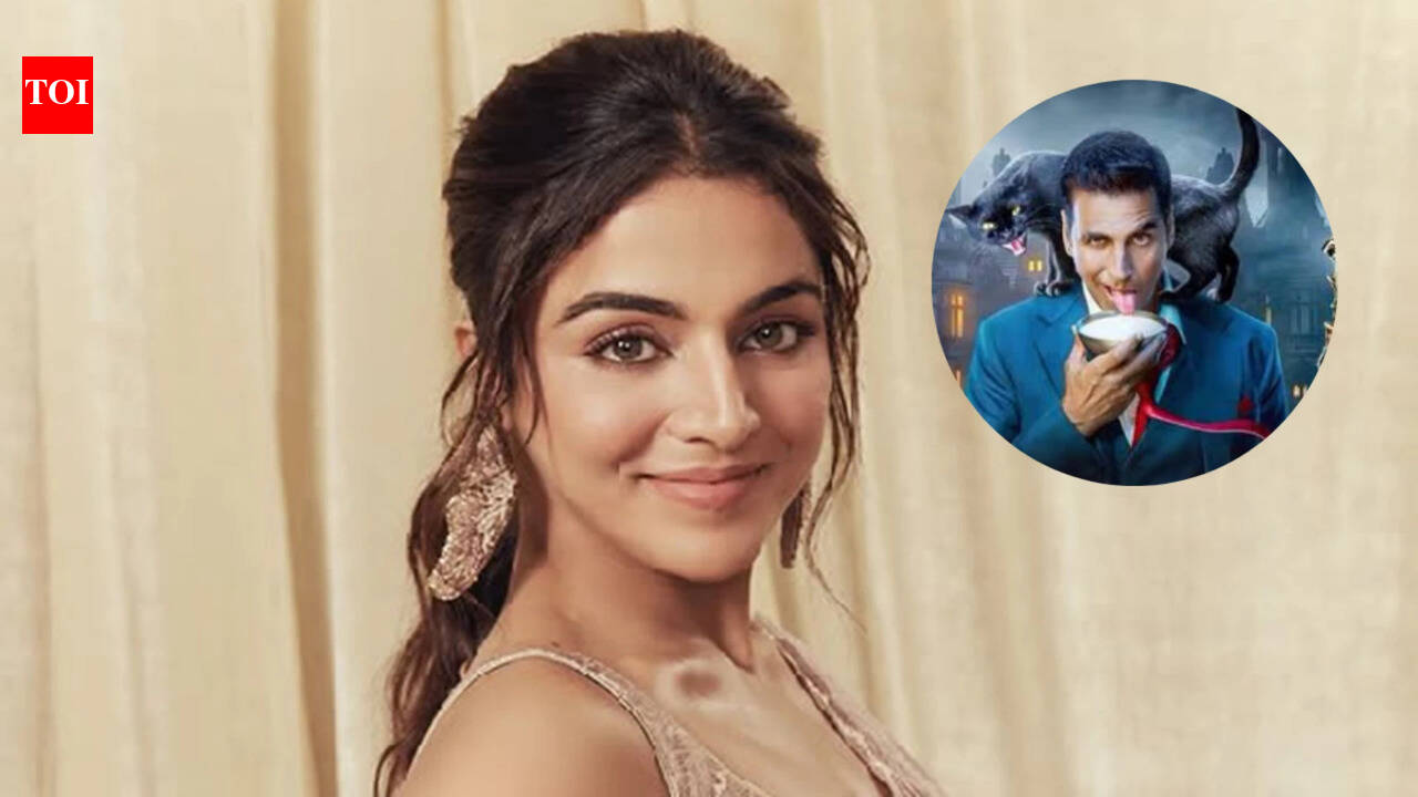 Wamiqa Gabbi celebrates first Rs 100 crore hit with ‘Bhooth Bangla’; calls it ‘just the beginning’