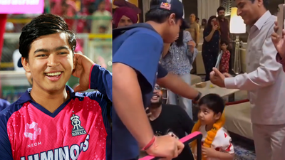 IPL 2026: Vaibhav Sooryavanshi wins heart with humble gesture for young fan - Watch