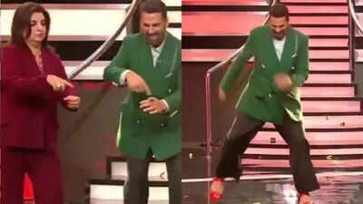 Akshay Kumar dances in heels to Laal Pari for the first time despite being 'scared'; Farah Khan impressed, says “Salam to all our wives”