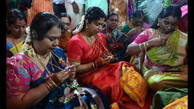 Celestial wedding of Meenakshi and Sundareswarar held with religious fervour