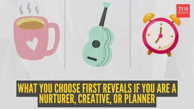 Personality test: Cup, guitar, or clock? What you choose first reveals if you are creative, a nurturer or planner