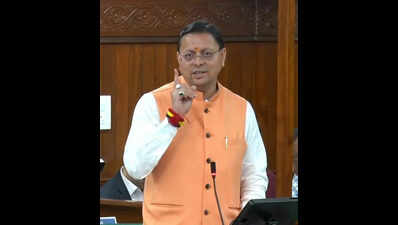 Women quota row: Dhami compares Rahul, Akhilesh to Kauravas, Ravana at special session