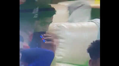 Shocking! Riyan Parag captured vaping inside dressing room during PBKS vs RR