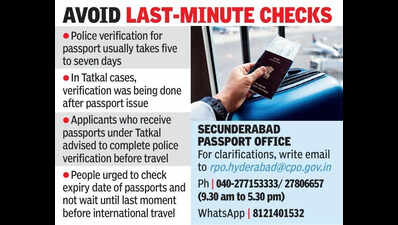Passport special drive in Telangana on May 9; 4,000 slots to open