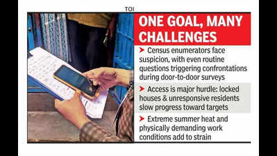 Heat, hostility, locked doors: Life of a census enumerator in Bengaluru
