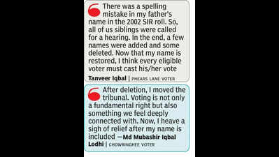 Bigger responsibility now: Cleared voters