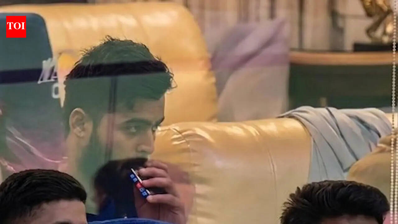 Shocking! Riyan Parag captured vaping inside dressing room during PBKS vs RR