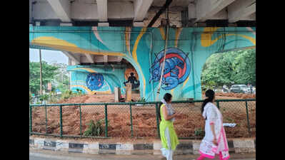 Green touch to beautify flyover underpasses in Bhubaneswar