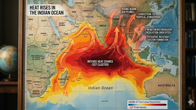 Heat rises in the Indian Ocean to dangerous levels: Scientists warn of danger to fish, reefs and millions of lives