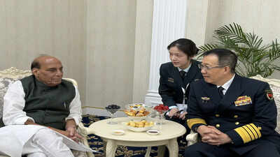 On SCO sidelines, Rajnath and China's defense minister discuss West Asia developments