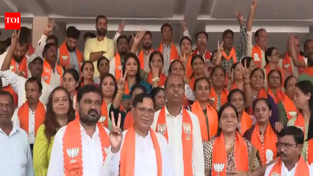 BJP sweeps Gujarat municipal polls, takes all 15 corporations