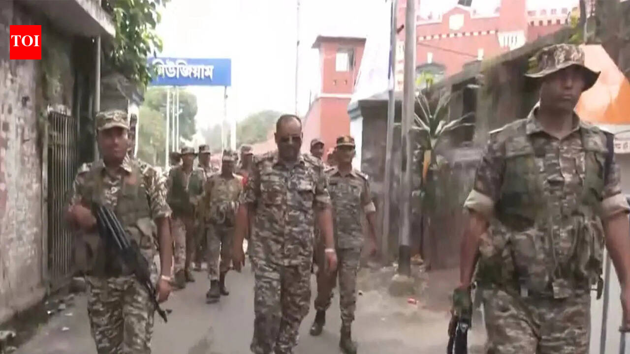 Bengal turns fortress for Phase-II poll: 2.3 lakh CAPF & 38,297 state cops in place