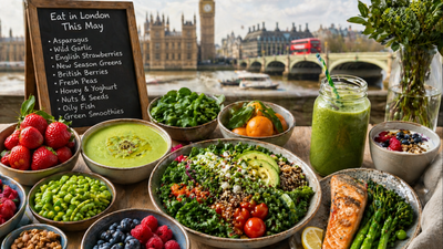 What to eat in London this May for a natural health boost