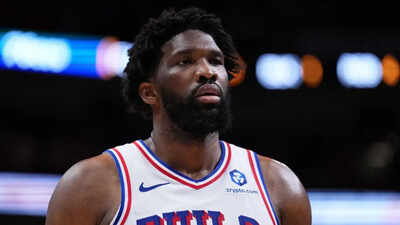 Is Joel Embiid alright? Sixers star hit with major injury scare in Game 5 vs. Celtics