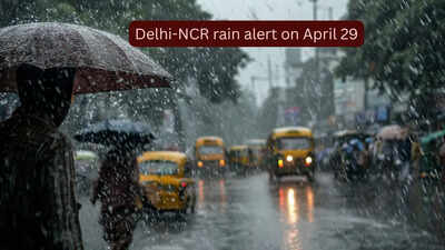 Delhi-NCR rain alert on April 29: Thunderstorms, showers bring much-needed relief from heatwaves; what travellers need to know