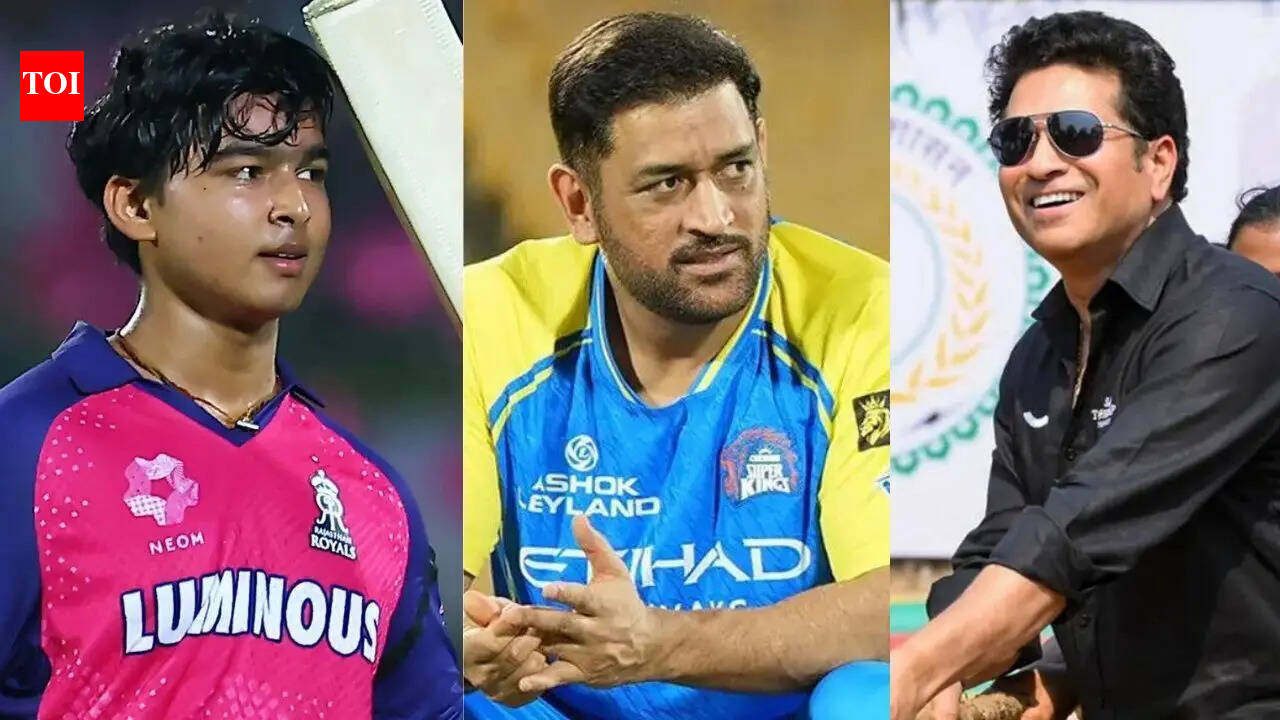 'Same aura': Sooryavanshi compared to Dhoni, Tendulkar after IPL heroics