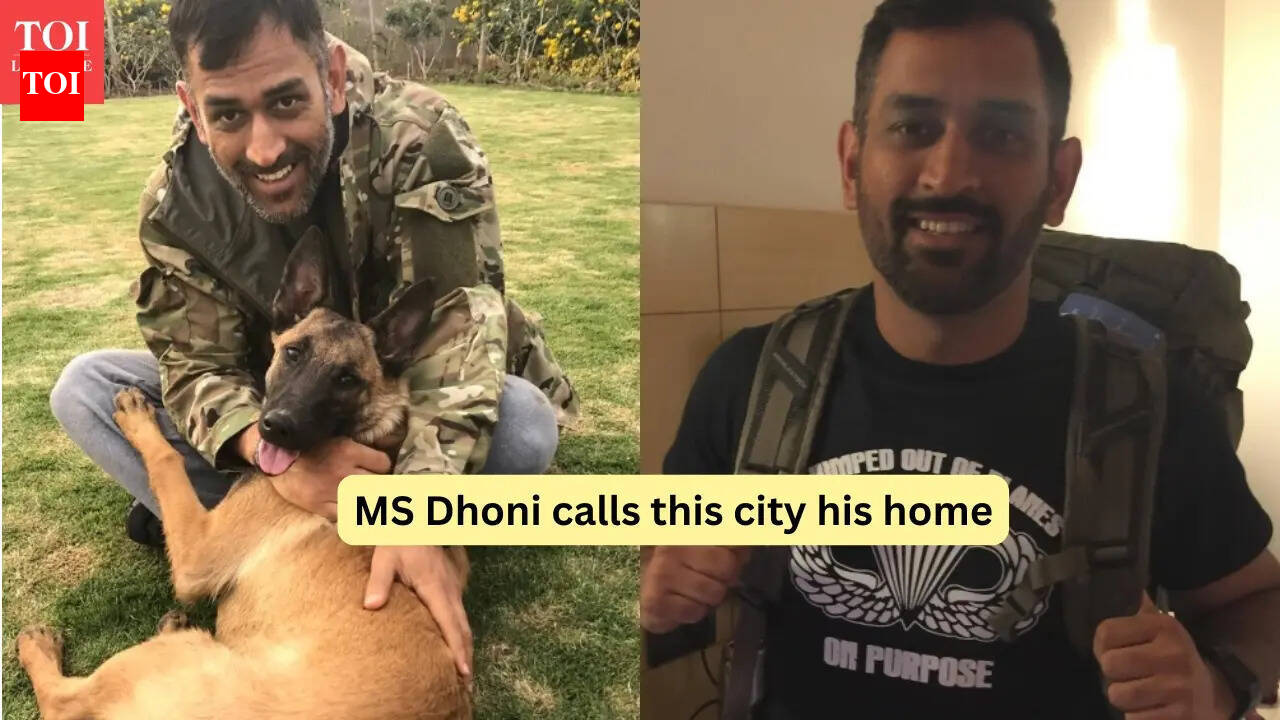 MS Dhoni calls this city his home: "There's no good reason for me to work, to shift to any other city"
