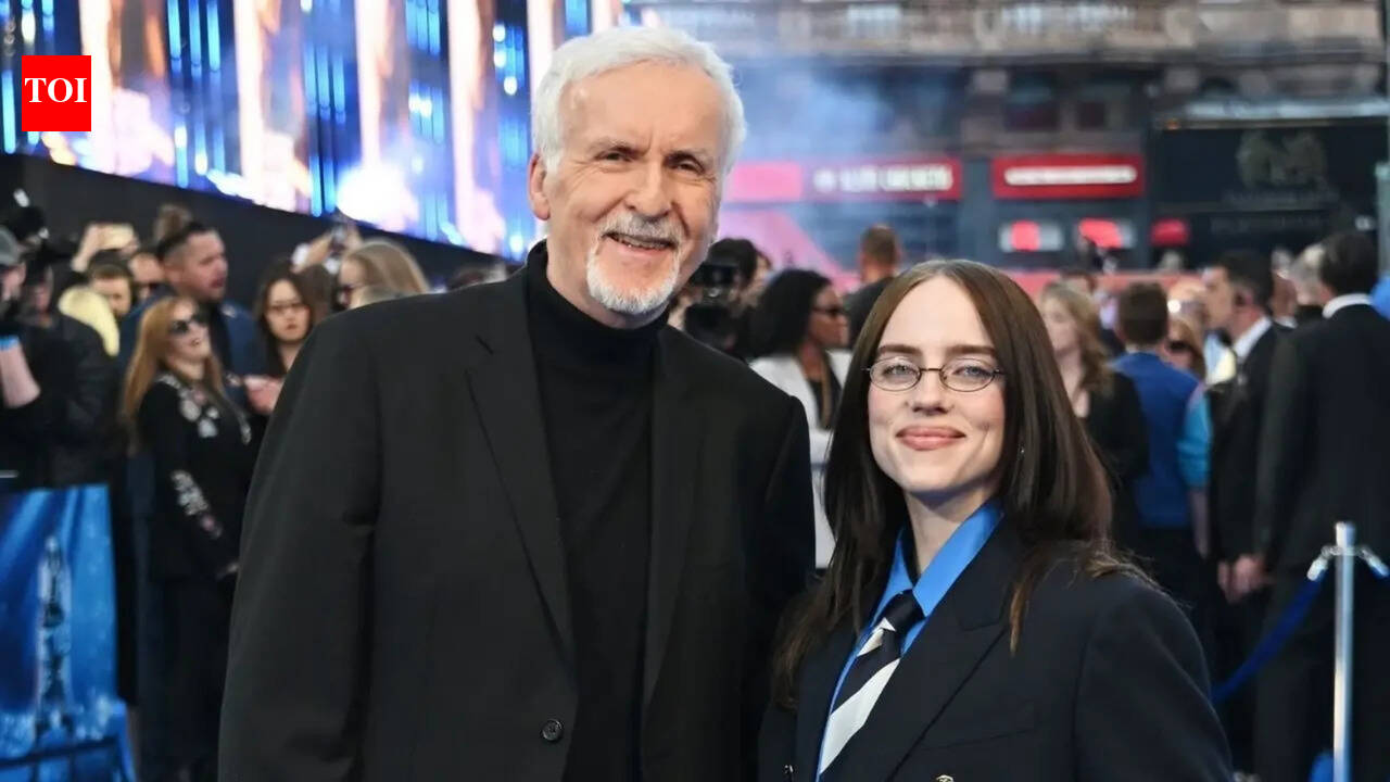 Billie Eilish joins James Cameron for the London premiere of 'Hit Me Hard And Soft: The Tour (Live in 3D)'