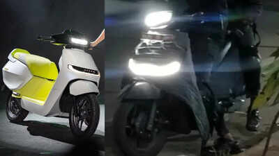 Ather EL01 e-scooter spied testing! Upcoming Chetak, iQube rival