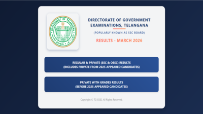 BSE Telangana SSC result 2026 released with 95.15% pass percentage: Direct link to download TS Class 10 marks memo here
