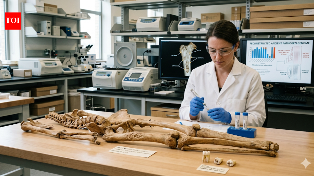 Scientists decode ancient diseases from bones, teeth and DNA evidence | – The Times of India