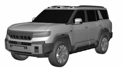 BYD Leopard 8 SUV design patented in India! Defender 110's hybrid rival?
