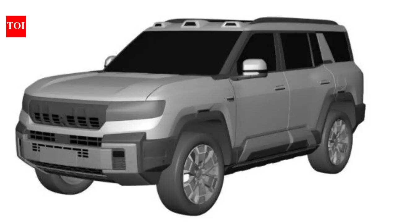 BYD Leopard 8 SUV design patented in India! Defender 110's hybrid rival?