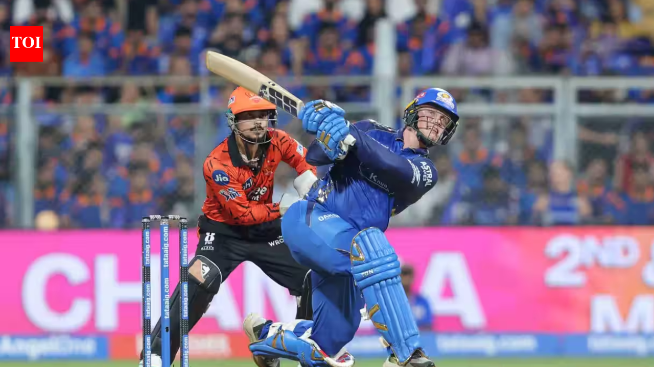 MI vs SRH Live Score: Century for Ryan Rickelton as Mumbai cross 200-run mark