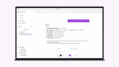 Amazon Quick takes On ChatGPT and Claude with a desktop AI chatbot that promises to never forget how you work