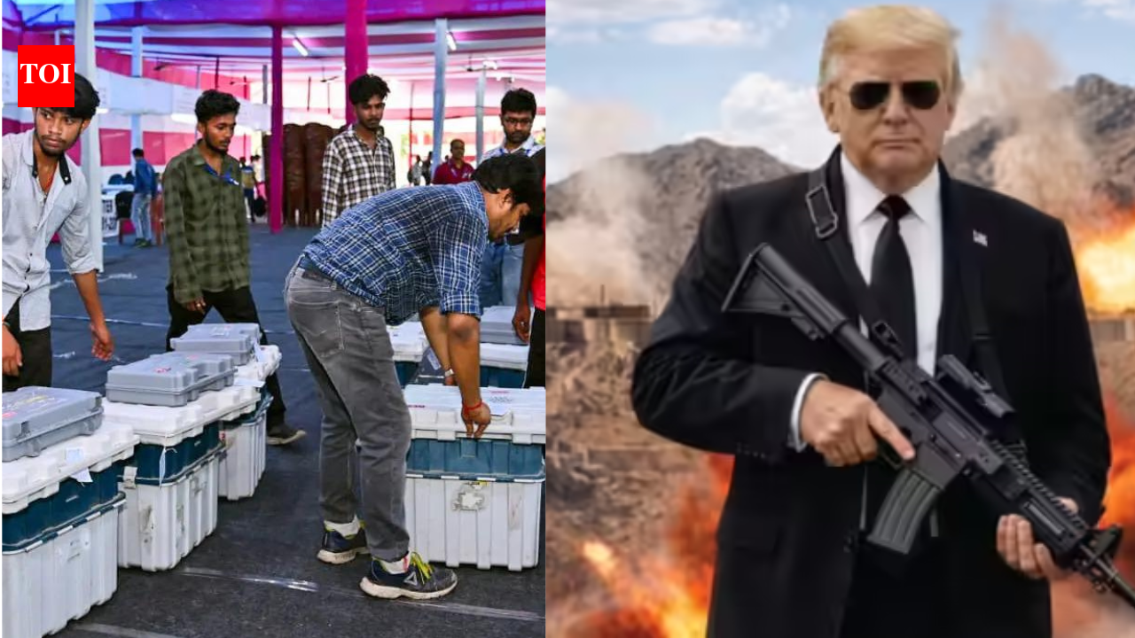 Evening news wrap: Exit polls today for 4 states, 1 UT; Trump's fresh warning to Iran &amp; more