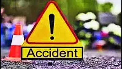 Two men die as pickup van hits bike in Bhojpur