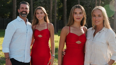 Vanessa Trump joins ex-husband Donald Trump Jr for a special day amid boyfriend Tiger Woods' DUI arrest and rehab drama