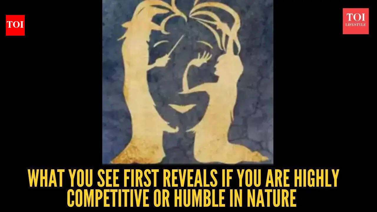 Optical illusion personality test: Woman’s face or two witches? What you see first reveals if you are highly competitive or humble in nature | – The Times of India Optical illusion personality test: Woman’s face or two witches? What you see first reveals if you are highly competitive or humble in nature | – The Times of India