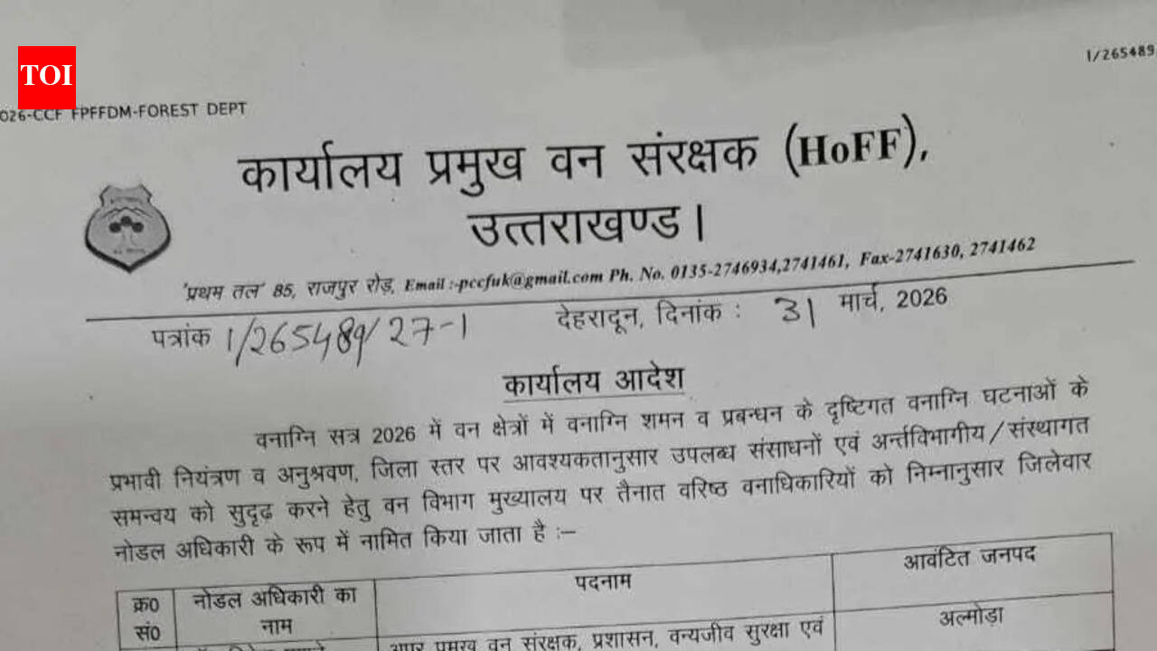 Whistleblower officer Chaturvedi alleges graft in Uttarakhand forest fire management