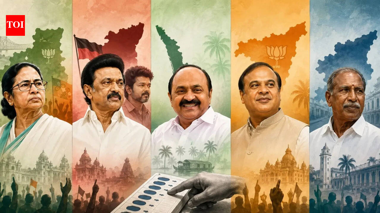 BJP eyes historic Bengal breakthrough as exit polls back NDA surge