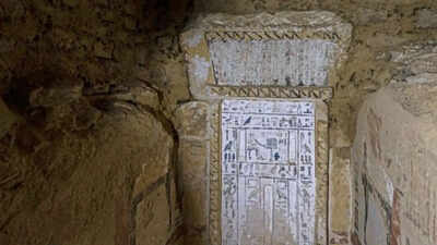 Archaeologists are shocked by the discovery of a 4,300-year-old gold-covered mummy in a deep well in Egypt