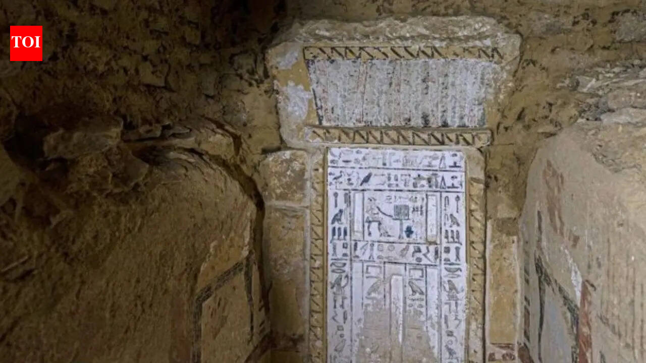 4,300-year-old gold-covered mummy found sealed in deep Egyptian shaft, shocks archaeologists