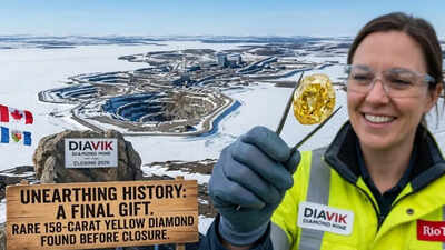 Canada’s Diavik mine makes stunning 158-carat diamond discovery just before shutdown
