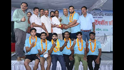 National Shootingball Men and Women Championship held at Munshi Bagh, Alwar; Pratham Kranti Kundal Maharashtra men, Uttar Pradesh eves emerge champions
