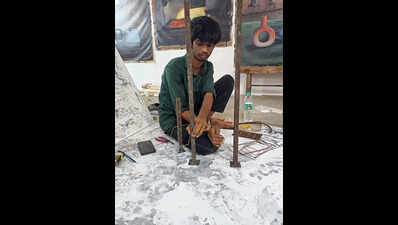 Dang native’s art stands witness to neglect