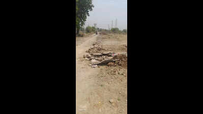 Farmer stalls road work, blames PWD for starting construction without nod