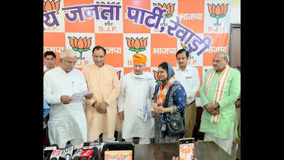 Manesar mayor, 8 councillors join BJP, saffron sweep of corporations now complete