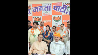 Manesar mayor, 8 councillors join BJP, saffron sweep of corporations now complete