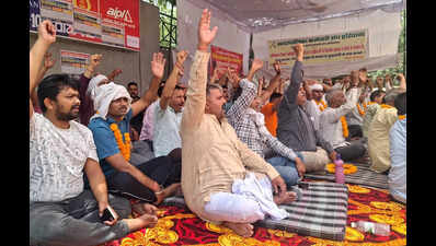 Firemen on strike, roadways staffers and homeguards called in for help in Gurgaon