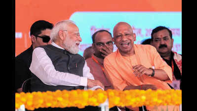 Over 1L UP farmers gave land for Ganga E-way: Yogi