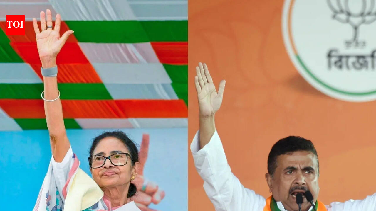 Bhowanipore votes, Didi breaks poll-day routine &amp; Suvendu says, 'I like this fear'